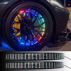4 Row LED Wheel Ring Kit